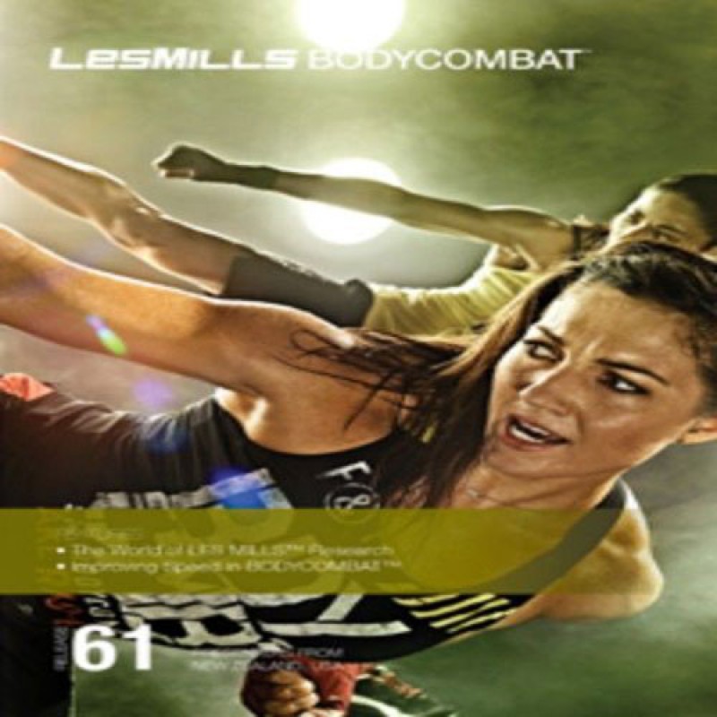 BODYCOMBAT 61 DVD, CD,& Choreo Notes BODY COMBAT 61